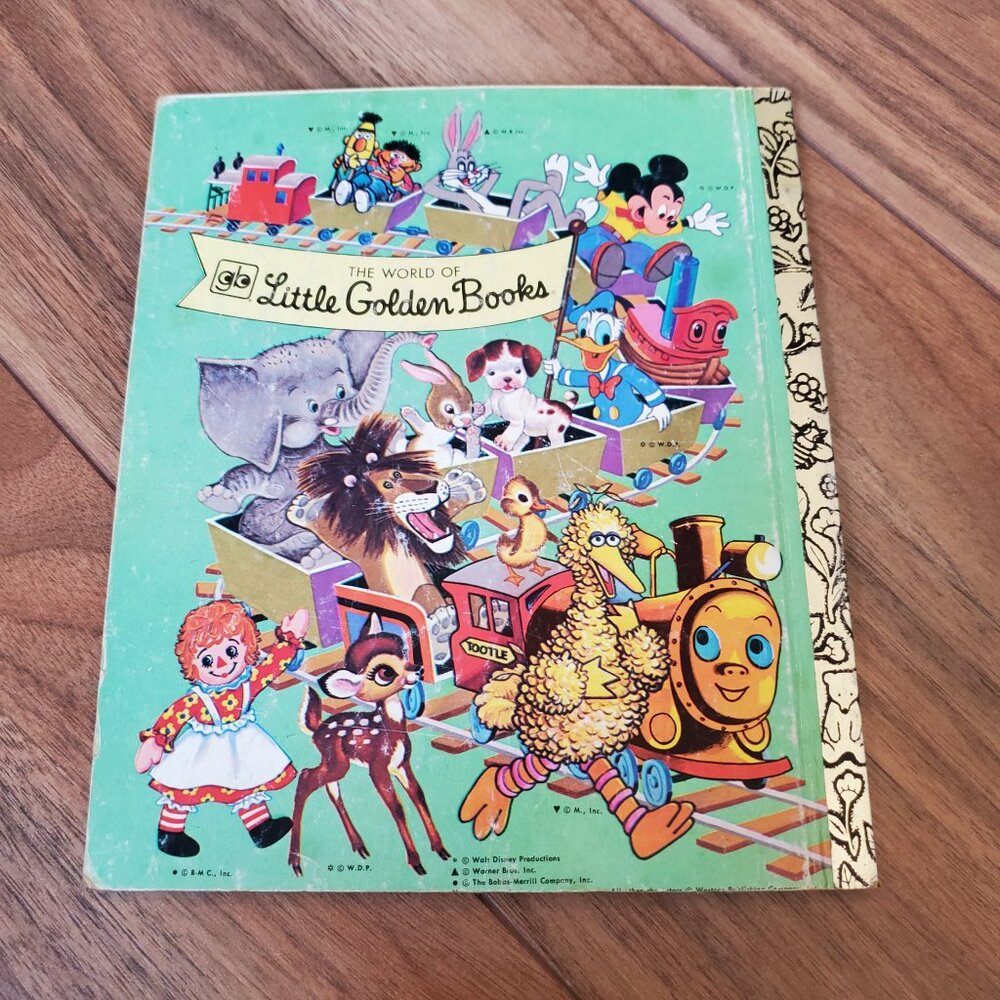 Vintage Little Golden Book We Help Daddy - Picture 5 of 5